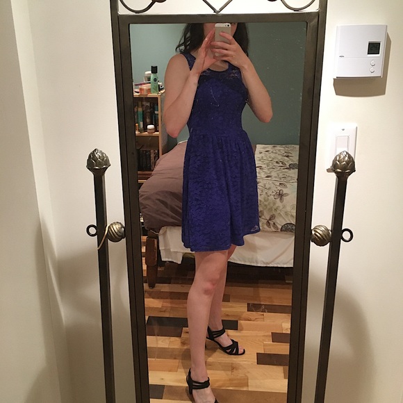 Blue Garage Dress